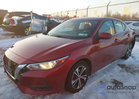 2020 Nissan Sentra Sv Xtronic Cvt from USA, damaged, VIN 3N1AB8CV6LY281979